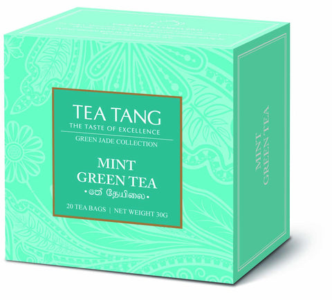 Mint Green Tea 20x1.5g Tea Bag Carton
