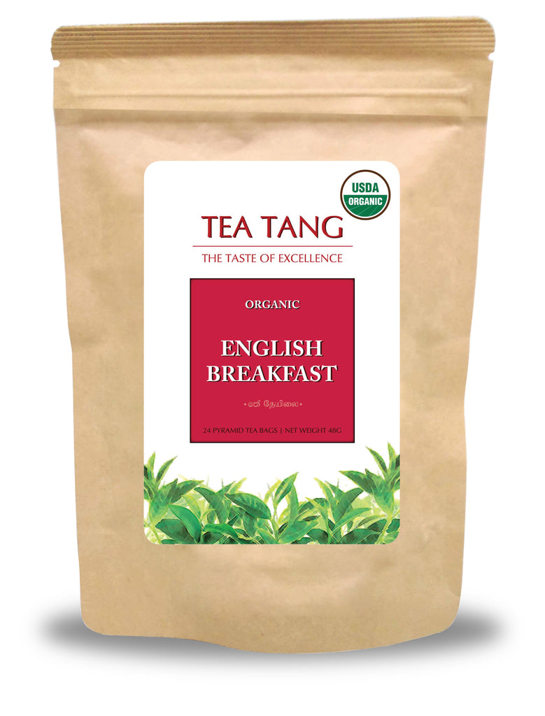 Organic English Breakfast 24x2g Pyramid Tea Bag