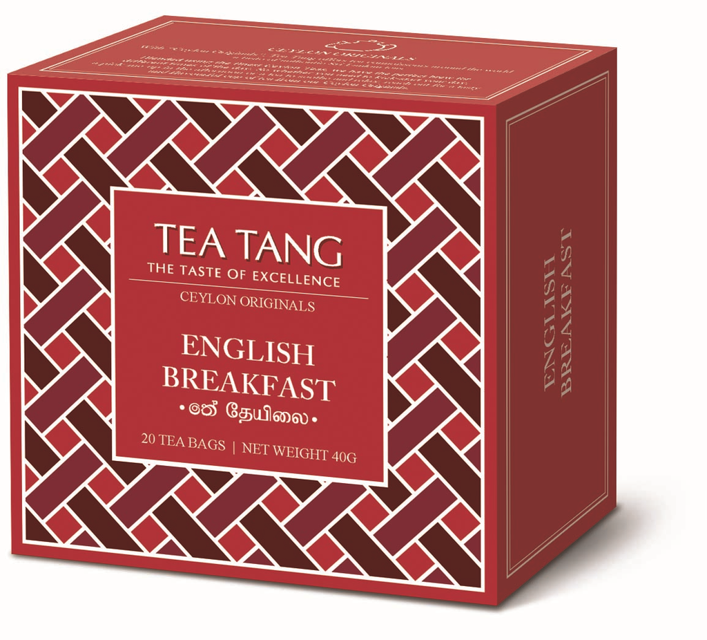English Breakfast Tea 20x2g Tea Bag Carton
