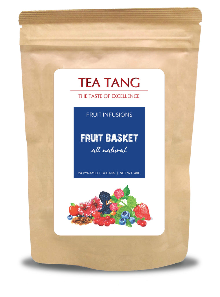 Fruit Basket 24x2g Pyramid Tea Bag - Caffeine Free